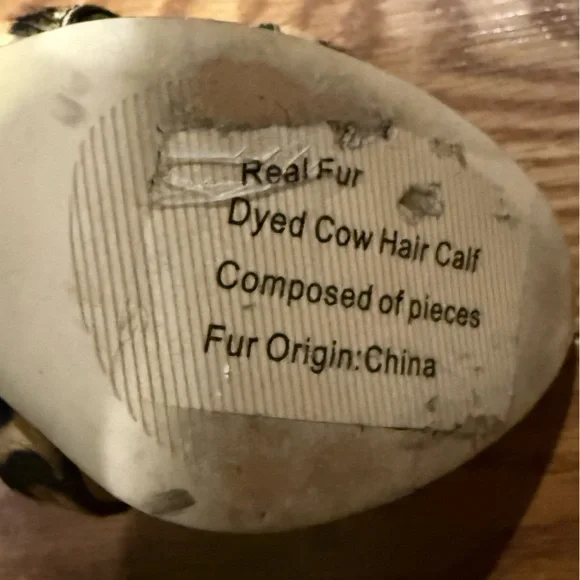 Michael Kors Evie Leopard Heels 6.5 Fur Calf Hair Platform Stiletto 4.25” Y2K - Picture 4 of 6